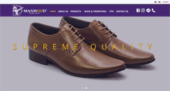 Desktop Screenshot of manwoodshoes.com